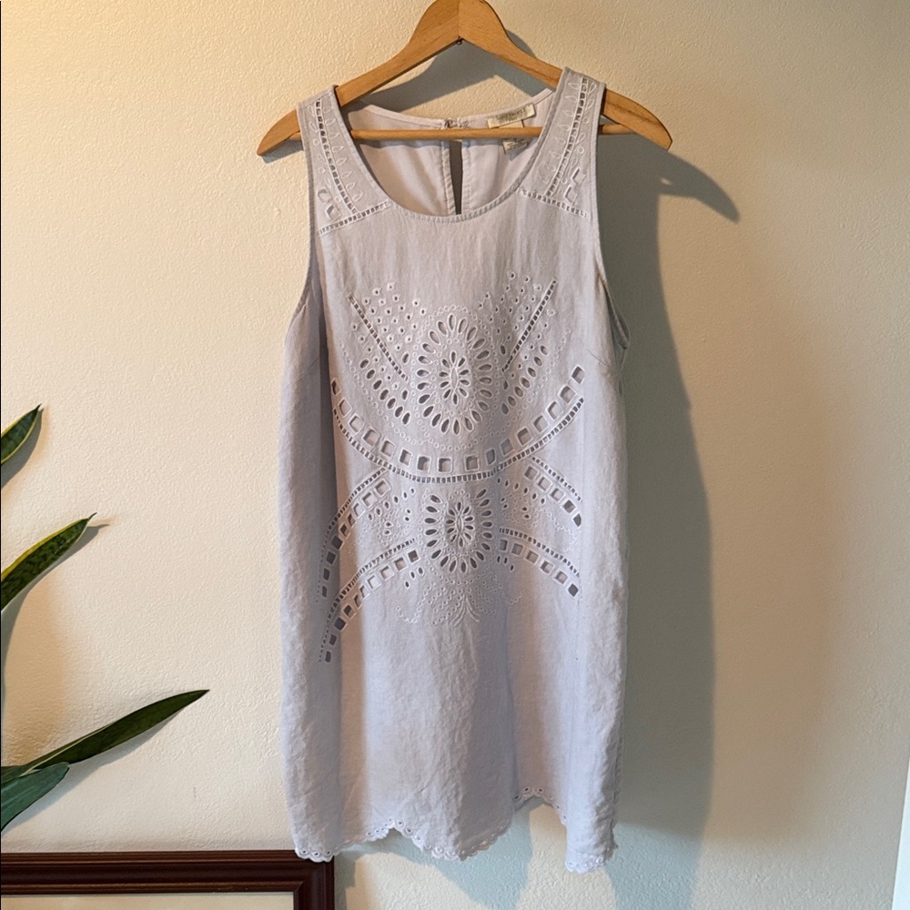 Saint Tropez West Light Blue Sleeveless Dress Size 12
